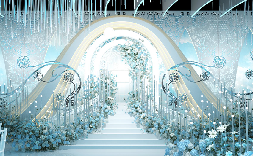 鄯善釡香烙馍村水晶厅效果展示